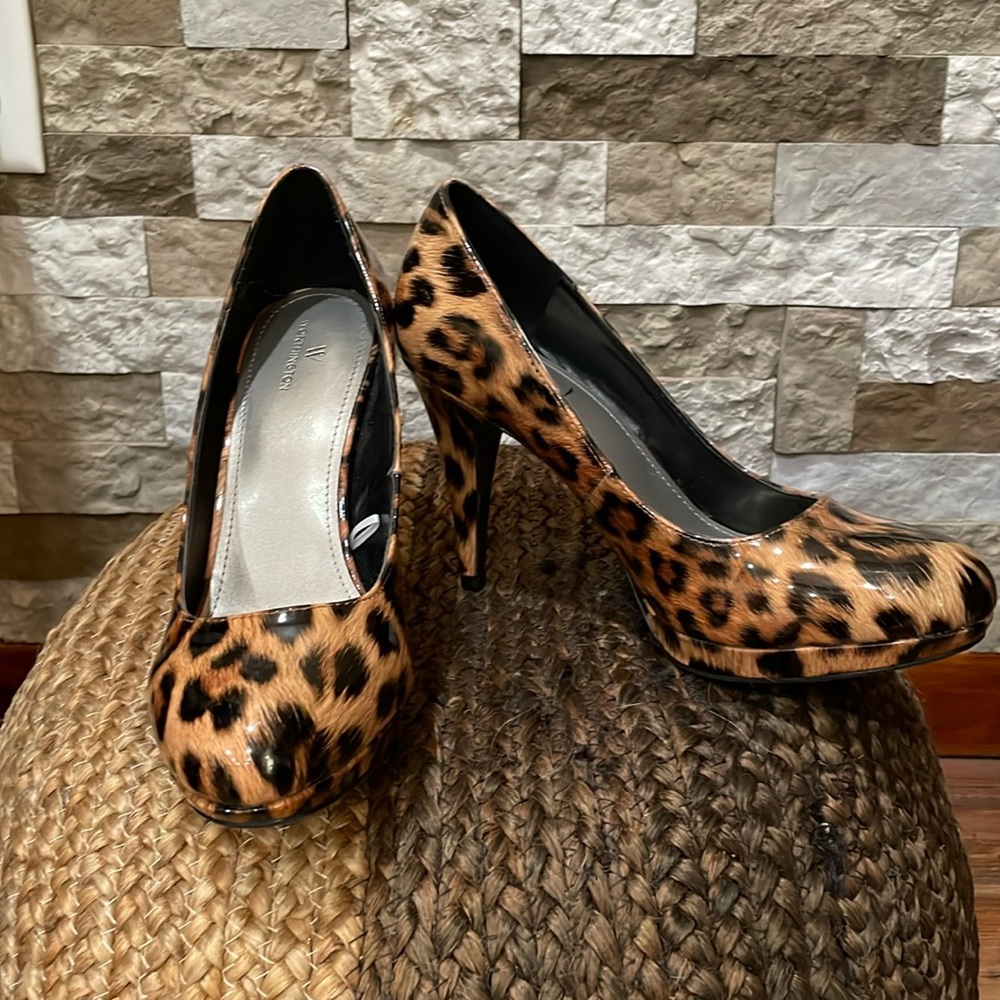 WORTHINGTON Women’s Leopard Print Pumps Sz. 10M